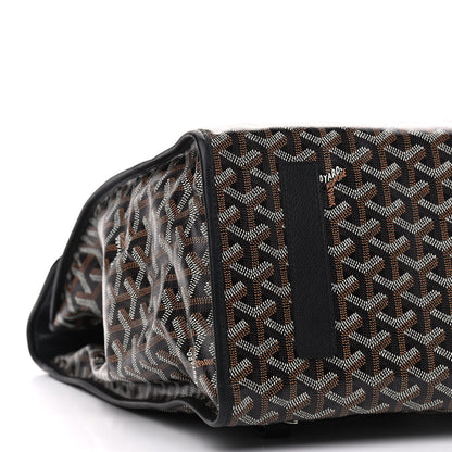 Goyard Goyardine Saint Leger Soft Briefcase Backpack Black 7 of 8