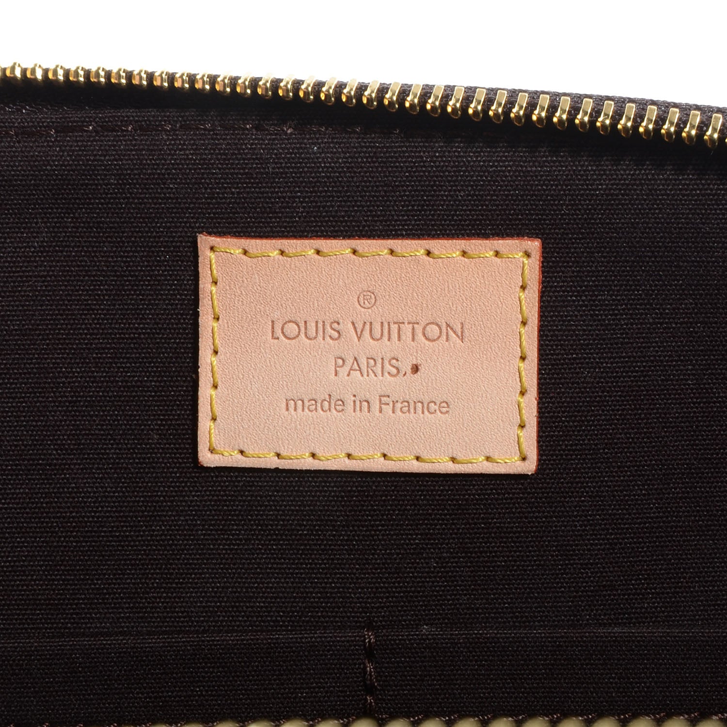 Louis Vuitton Vernis Sherwood GM Amarante 8 of 9
