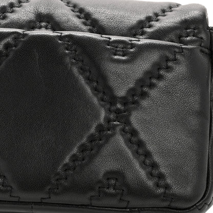 Marc Jacobs Calfskin Quilted J Marc Shoulder Bag Black 12 of 13