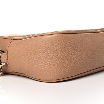 Gucci Pebbled Calfskin Small Soho Disco Bag Camelia 5 of 5