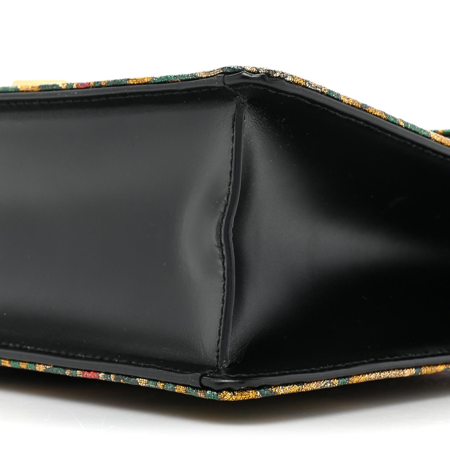 Iridescent Brocade Small Sylvie Shoulder Bag Gold