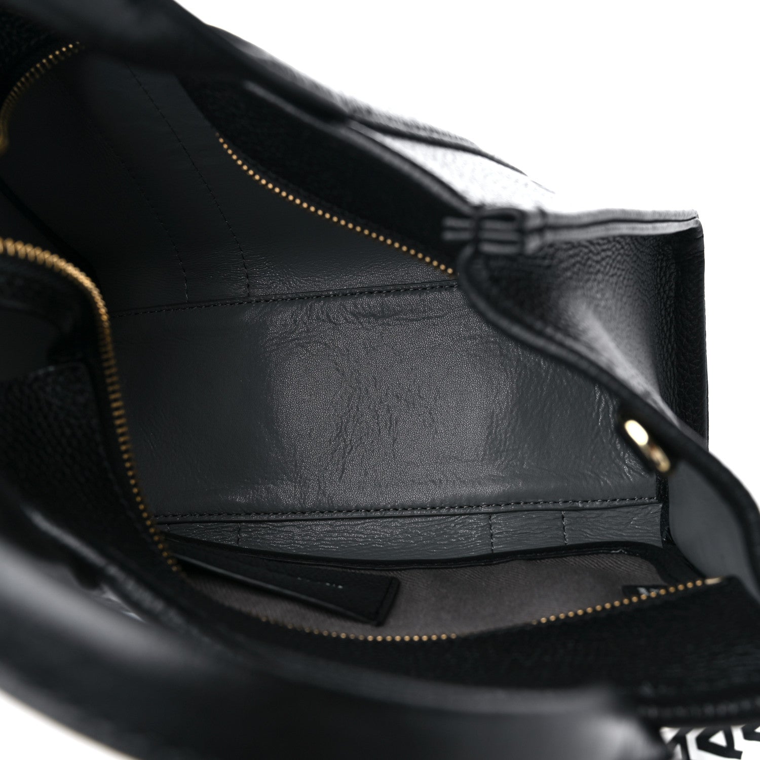Marc Jacobs Grained Calfskin Small The Tote Bag Black 5 of 10