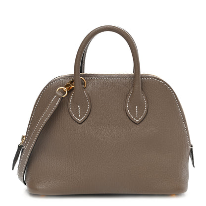 Hermes Chevre Mysore Mini 1923 Bolide Etoupe 1 of 12