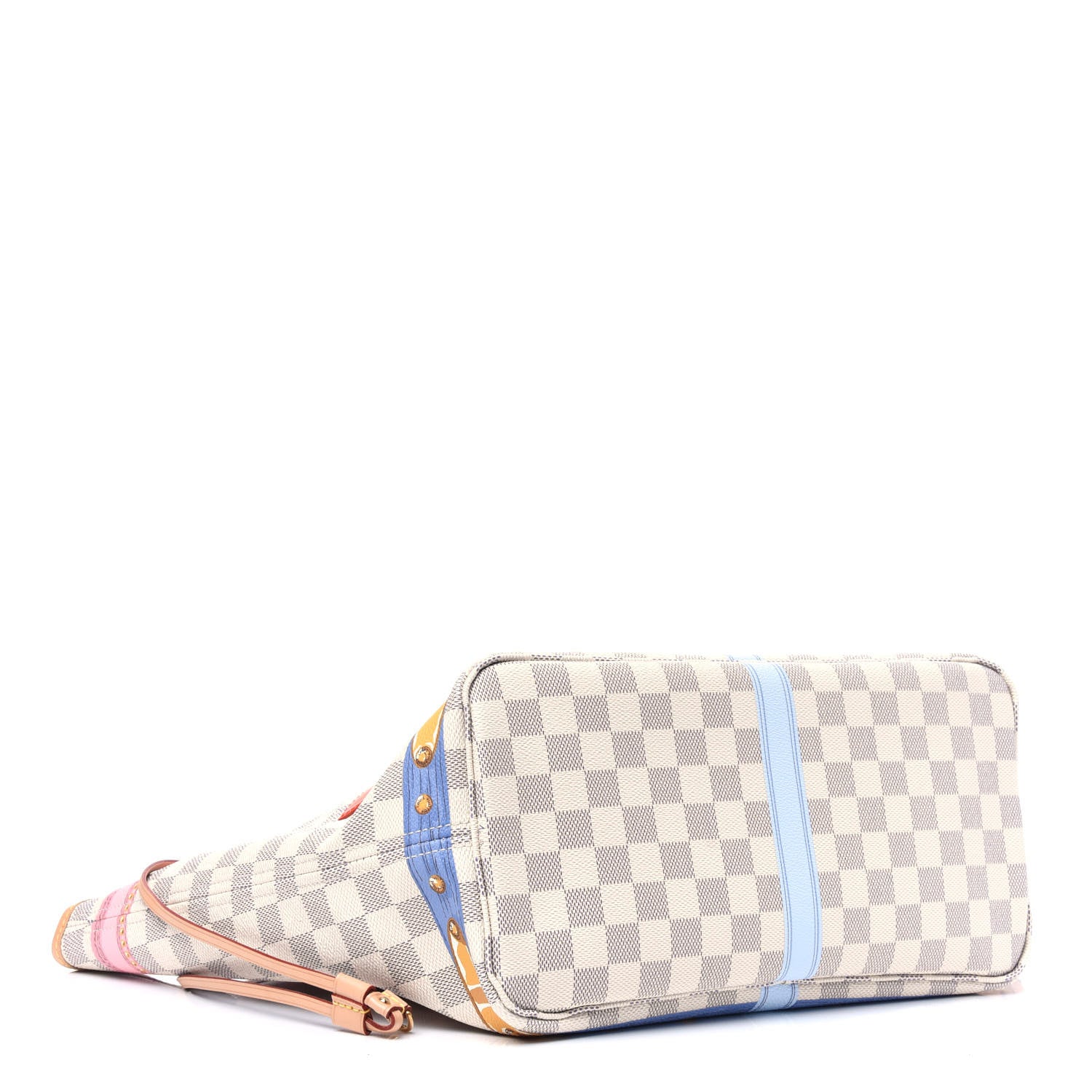 Louis Vuitton Damier Azur Summer Trunks Neo Neverfull MM 4 of 18