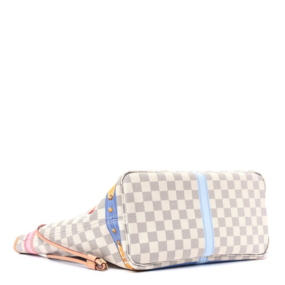 Louis Vuitton Damier Azur Summer Trunks Neo Neverfull MM 4 of 18