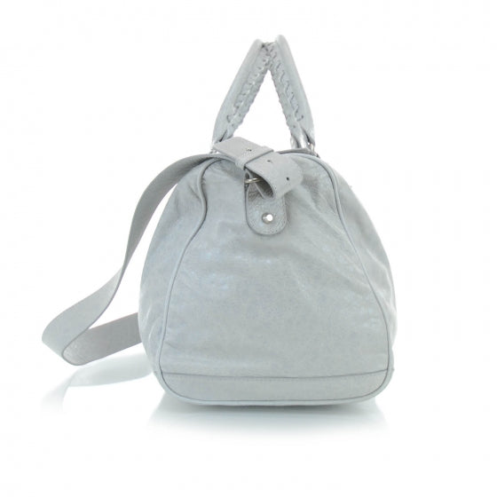 Balenciaga Agneau Squash Small Duffel Bag Gris Ciment 5 of 10