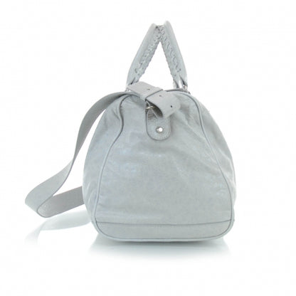 Balenciaga Agneau Squash Small Duffel Bag Gris Ciment 5 of 10