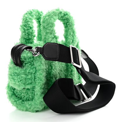 Marc Jacobs Polyester Cotton Mini The Teddy Traveler Tote Bag Fluffy Green 3 of 10