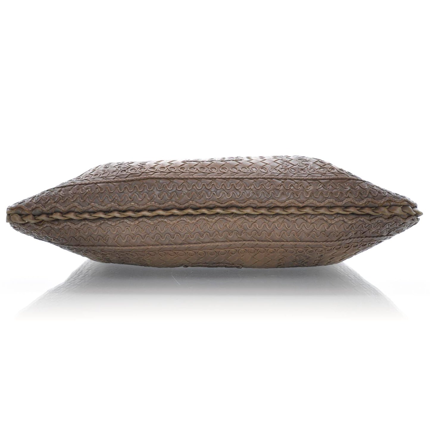 Nappa Intrecciato Large Veneta Hobo Noce