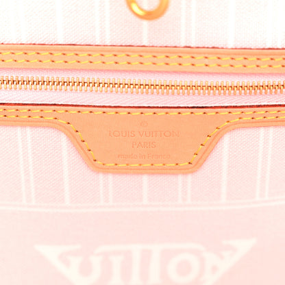 Louis Vuitton Monogram Giant By The Pool Neverfull MM Light Pink 7 of 12