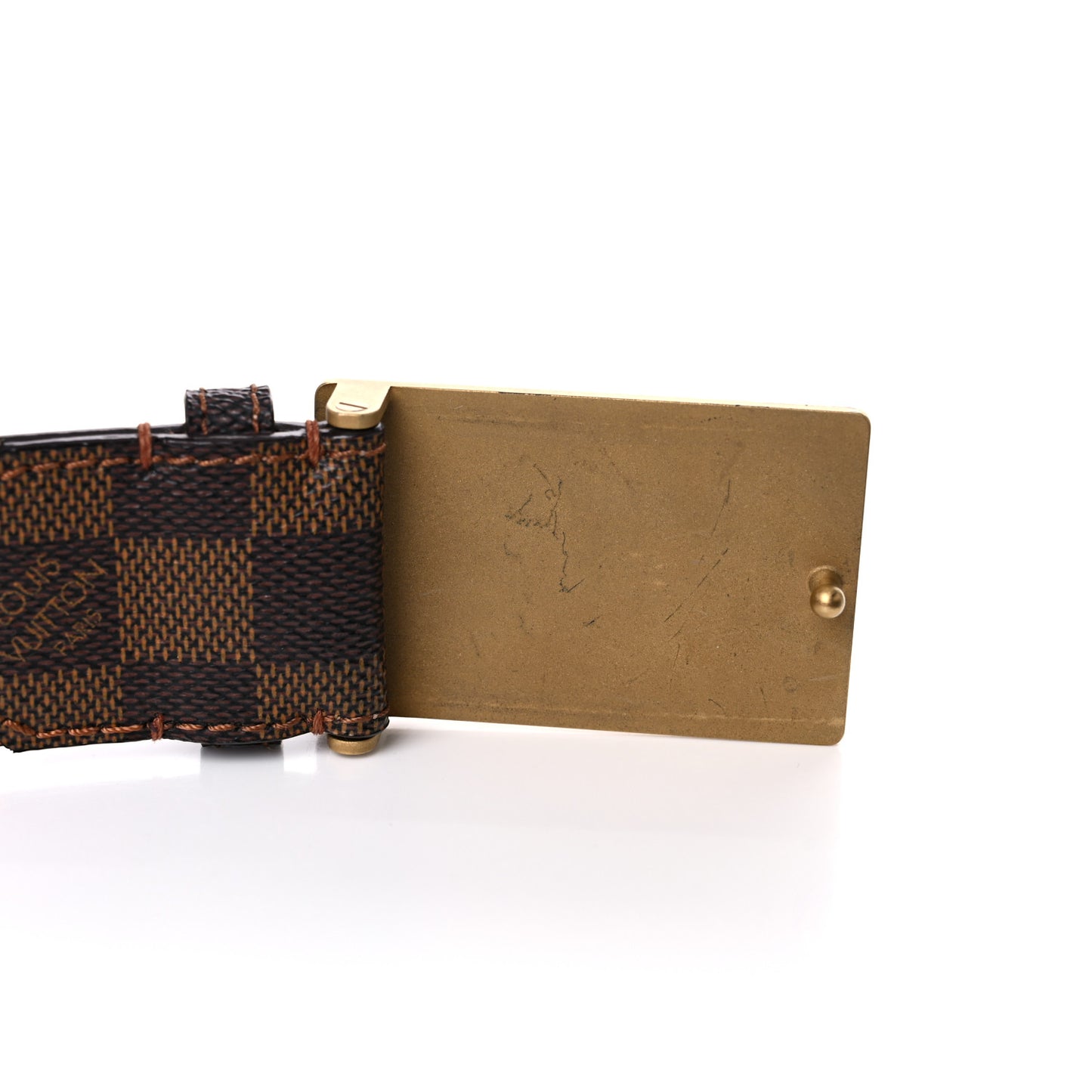 Damier Ebene Inventeur Belt 90 36