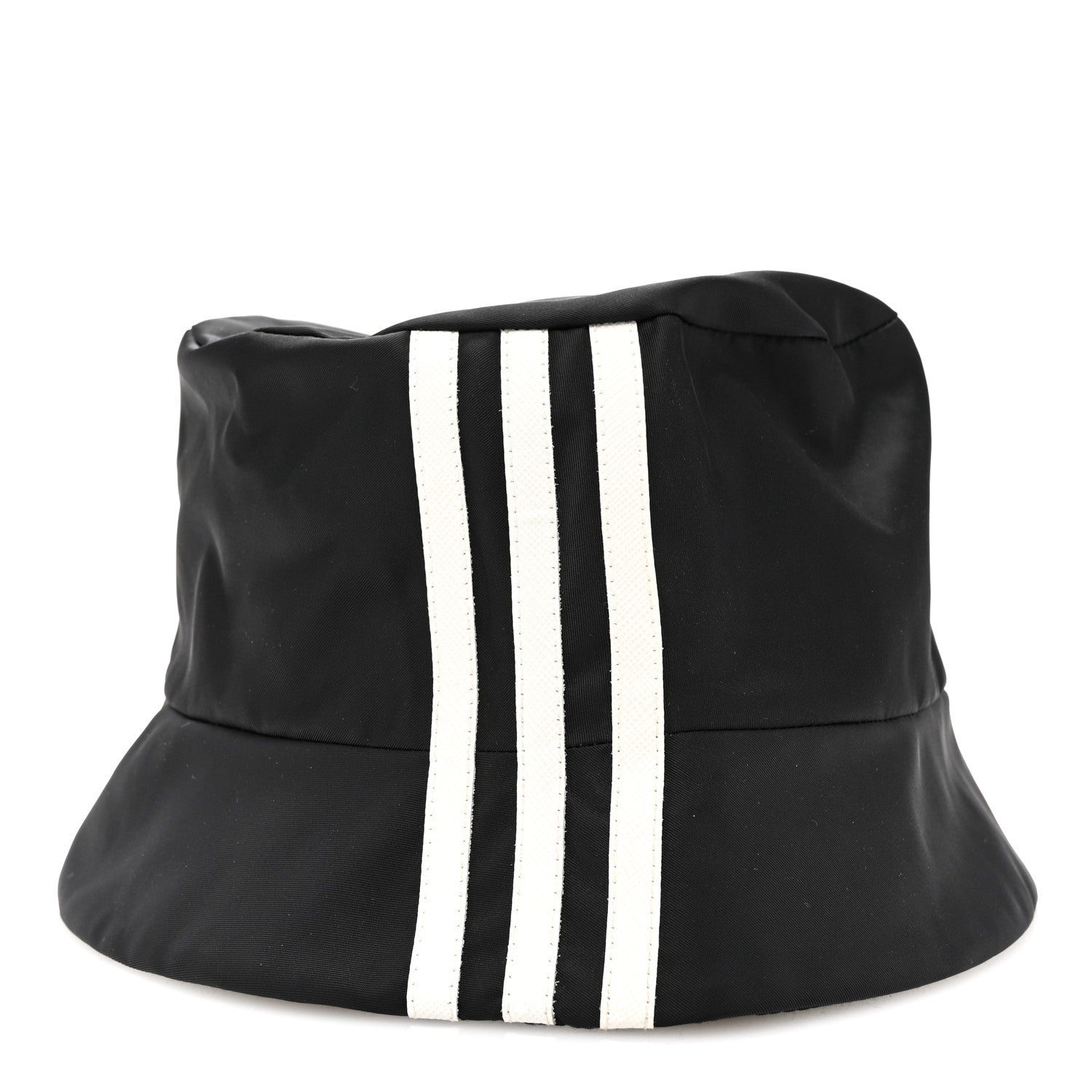 Prada X ADIDAS Re-Nylon Triangle Bucket Hat L Black 6 of 9