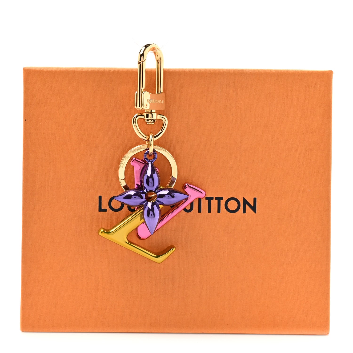 Louis Vuitton LV New Wave Bag Charm Key Holder Multicolor 1860019