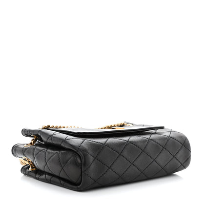 Saint Laurent Lambskin Quilted Monogram Mini Nolita Black 4 of 10
