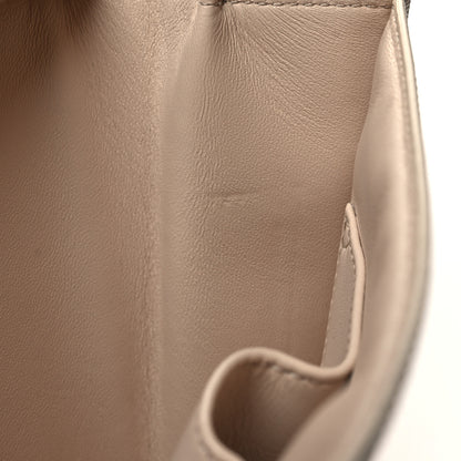 Celine Liege Calfskin Medium Classic Box Flap Bag Powder 12 of 12