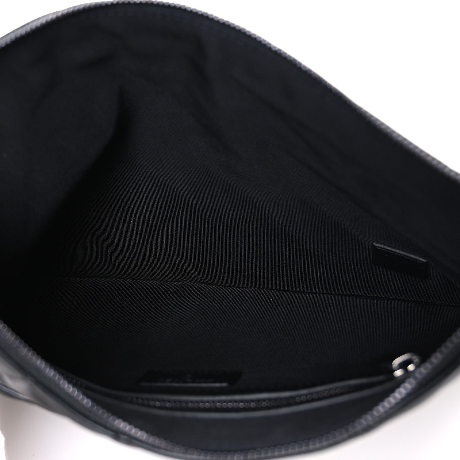 Chanel Lambskin Quilted Medium Cosmetic Case Black 5 of 7