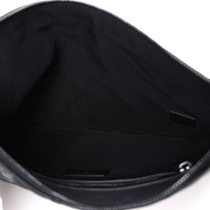 Chanel Lambskin Quilted Medium Cosmetic Case Black 5 of 7