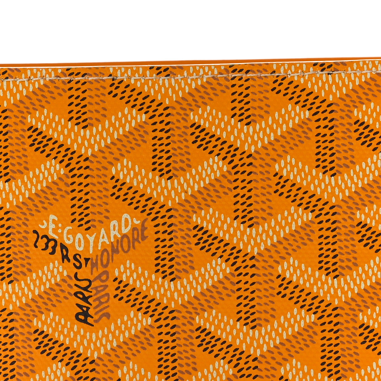 Goyard Goyardine Victoire Bi-Fold Wallet Yellow 7 of 8
