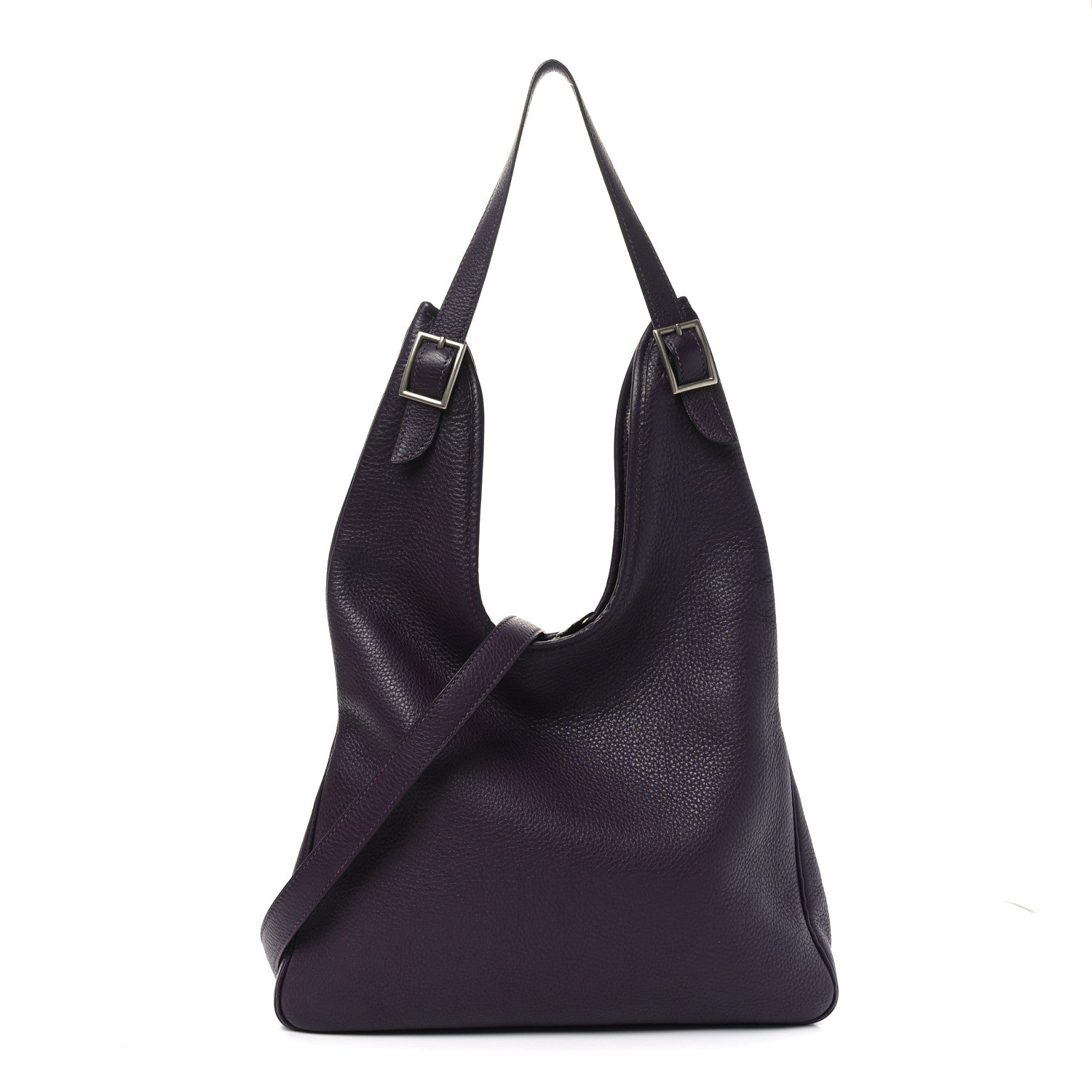 Hermes Taurillon Clemence Massai Cut 32 Raisin 1 of 9