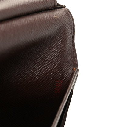 Louis Vuitton Damier Ebene Porte Tresor International Wallet 9 of 12