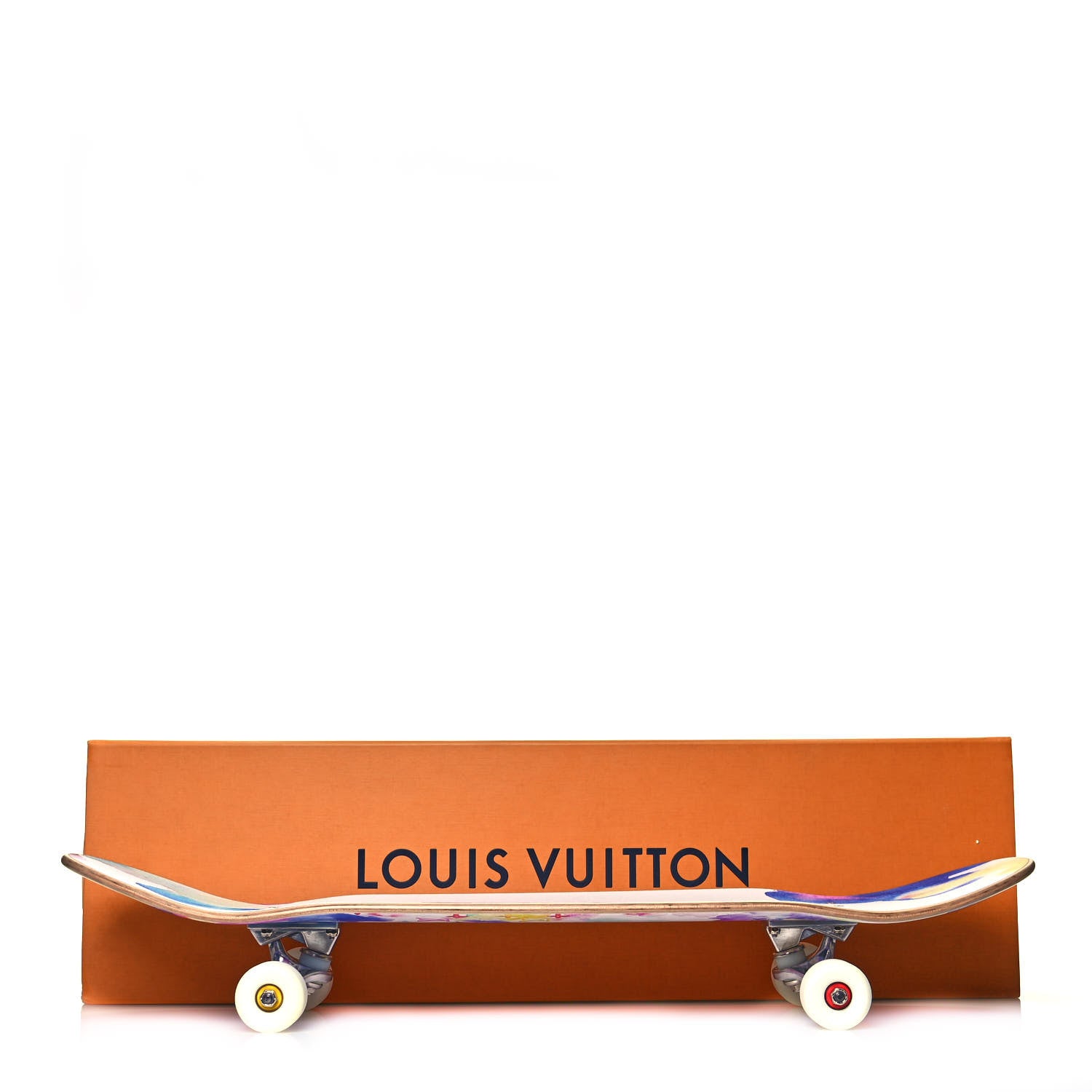 Louis Vuitton Monogram Watercolor Wood Skateboard Multicolor 12 of 12