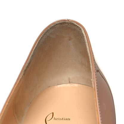 Christian Louboutin Patent Pigalle Follies 100 Pumps 41 Nude 8 of 9