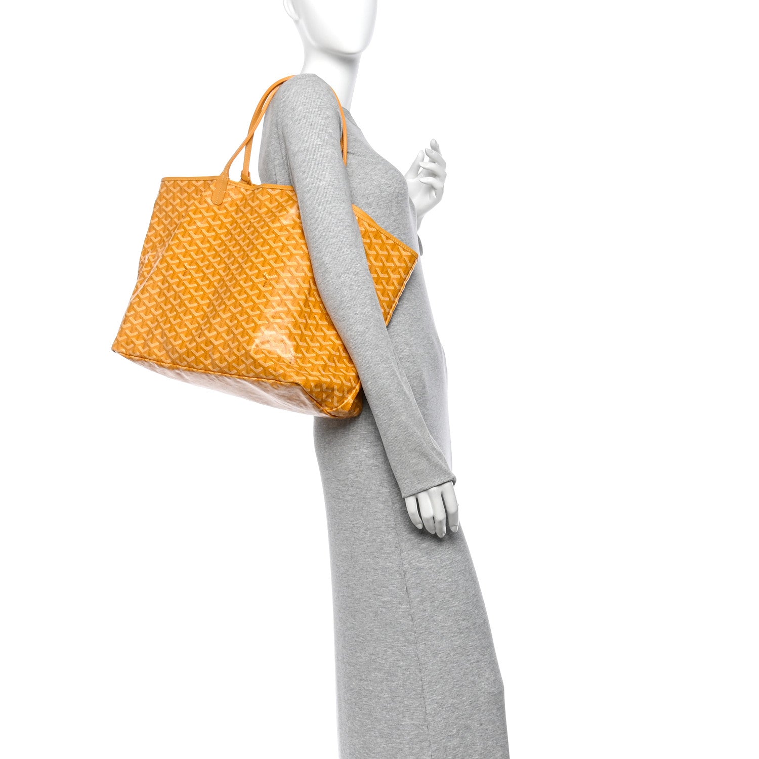 Goyard Goyardine Saint Louis GM Yellow 2 of 11