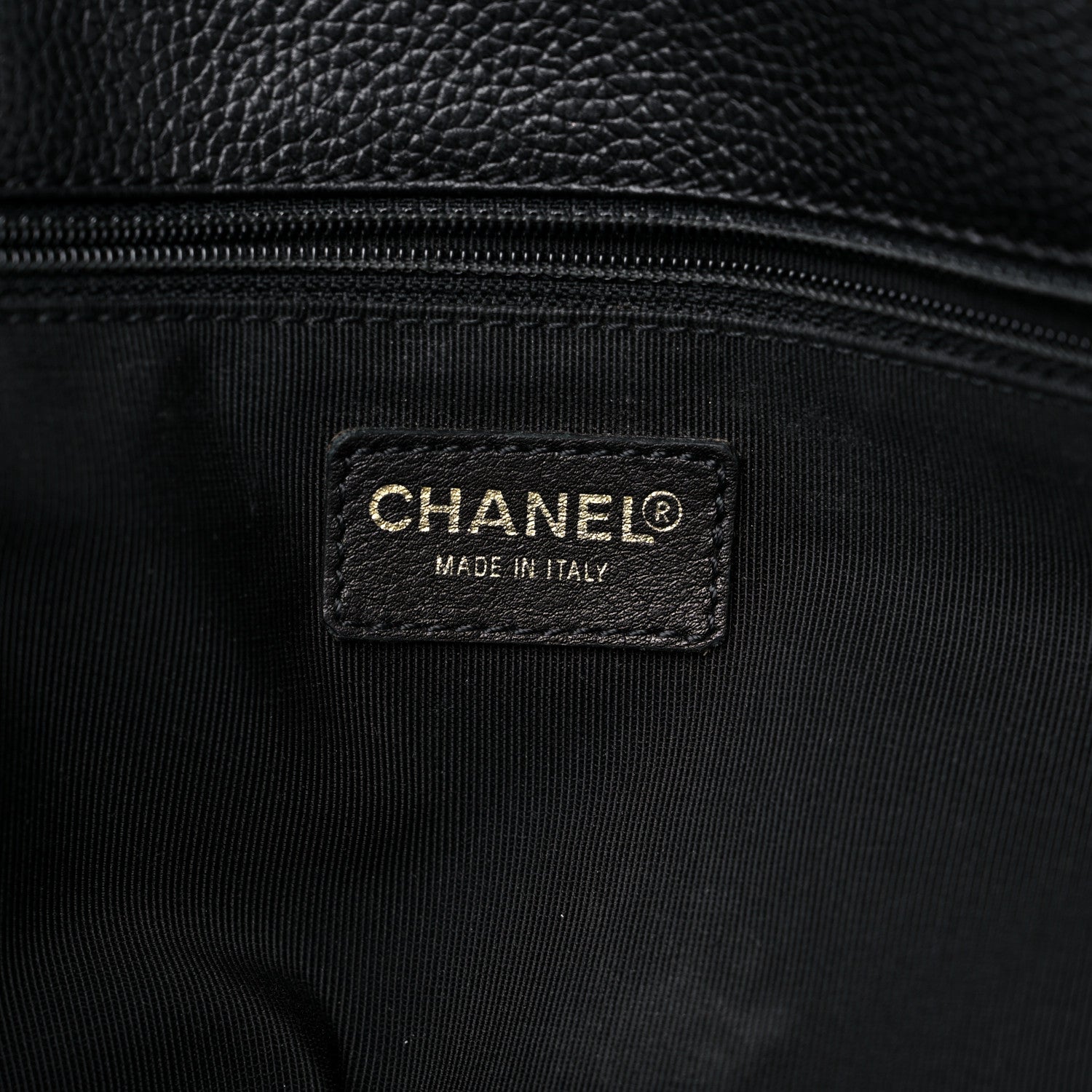 Chanel Calfskin Tall Cerf Tote Black 5 of 18