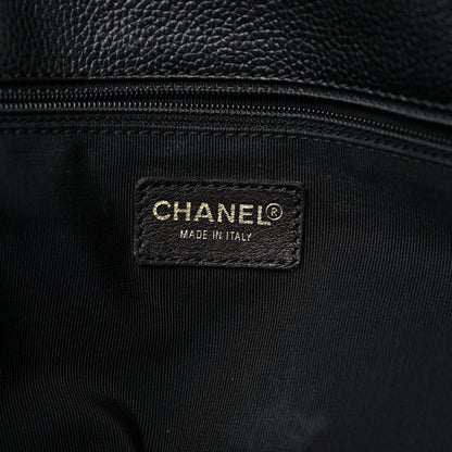 Chanel Calfskin Tall Cerf Tote Black 5 of 18