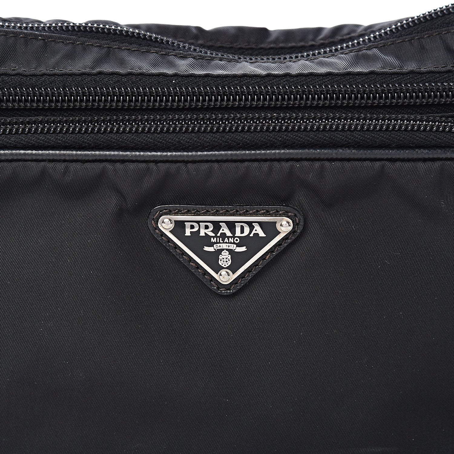 Prada Tessuto Nylon Belt Bag Black 11 of 11