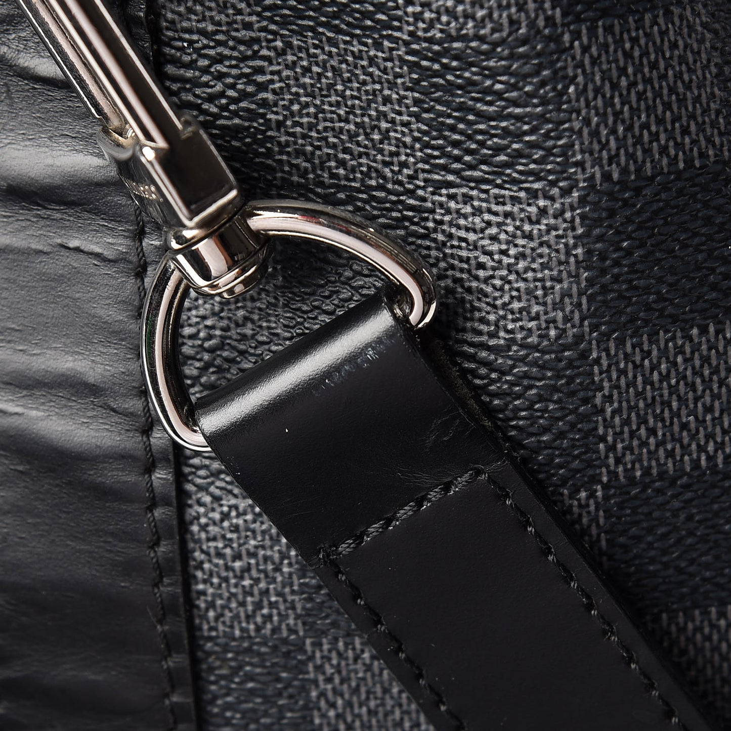 Damier Graphite Keepall Bandouliere 55