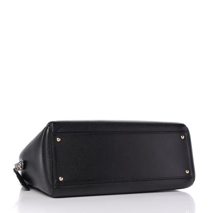 Chanel Caviar Shoulder Bag Black 4 of 12