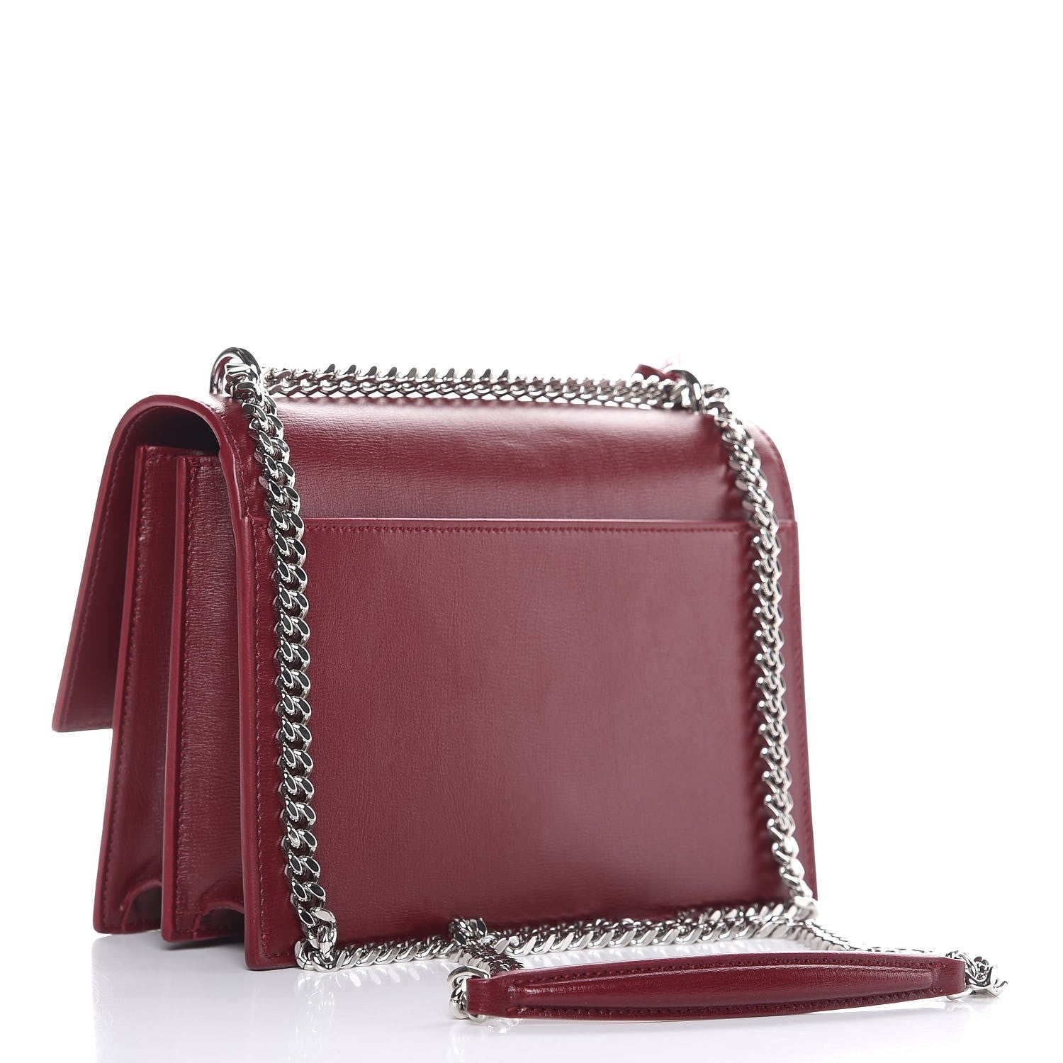 Saint Laurent Calfskin Medium Monogram Sunset Pallisandre 3 of 6