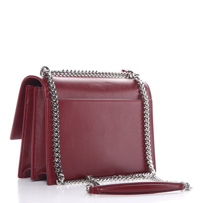 Saint Laurent Calfskin Medium Monogram Sunset Pallisandre 3 of 6