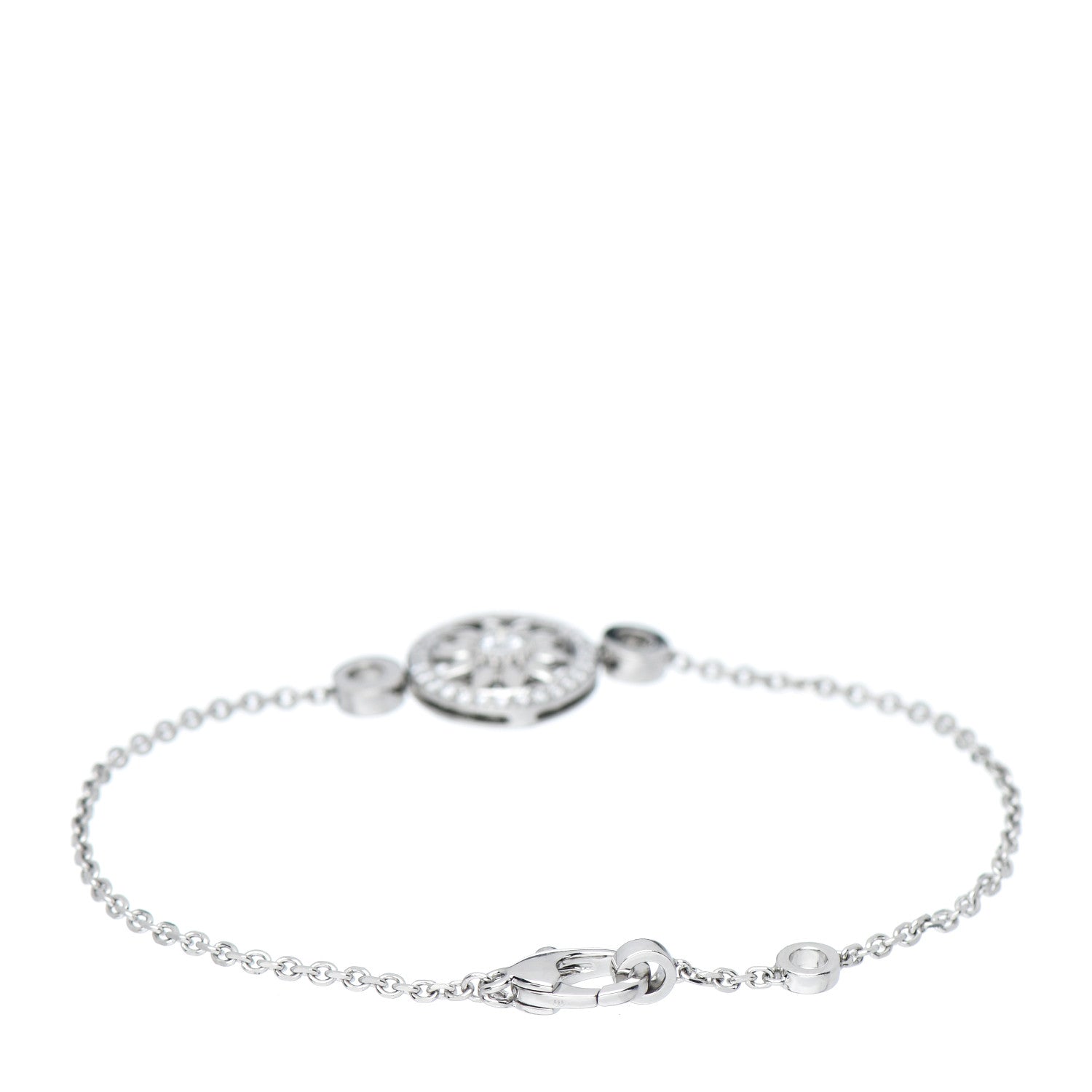 Harry Winston Platinum Diamond Gates Bracelet 3 of 5
