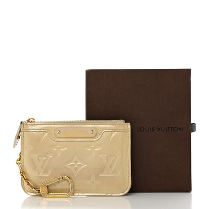 Louis Vuitton Vernis Key Pouch Blanc Corail 8 of 8