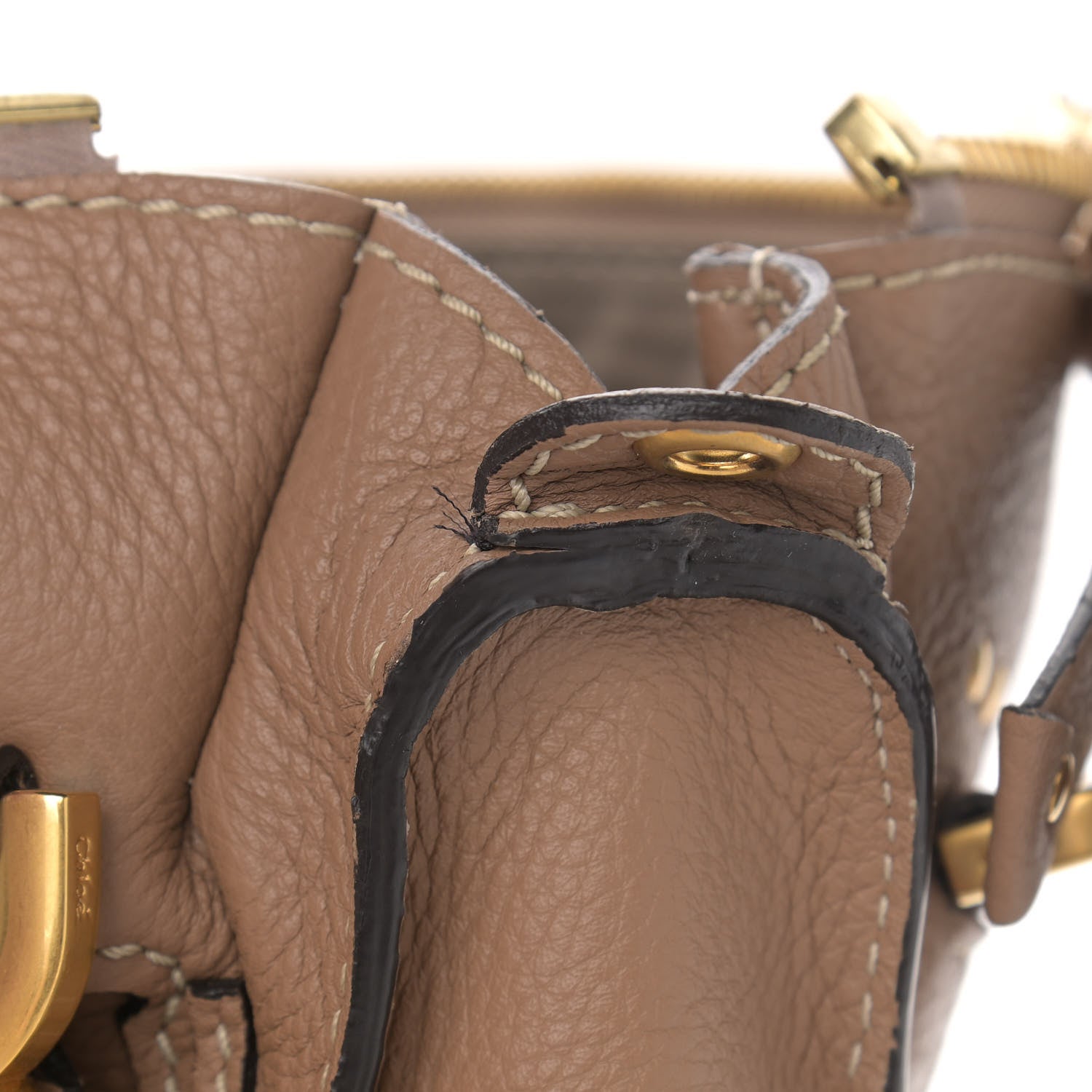 Chloe Calfskin Medium Marcie Satchel Nut 11 of 14