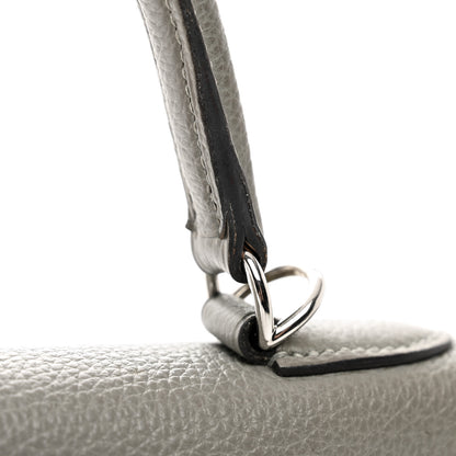 Hermes Togo Kelly Retourne 28 Gris Mouette 14 of 16
