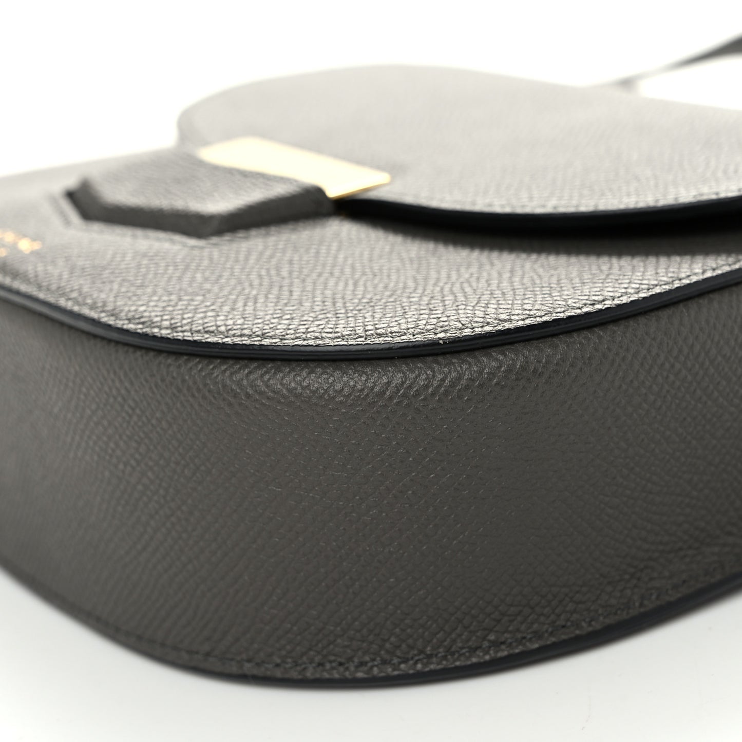 Baby Grained Calfskin Small Trotteur Grey