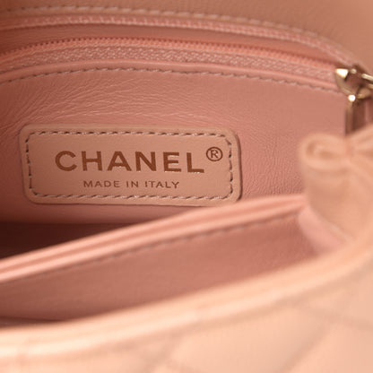 Chanel Caviar Quilted Extra Mini Coco Handle Flap Rose Clair 6 of 11