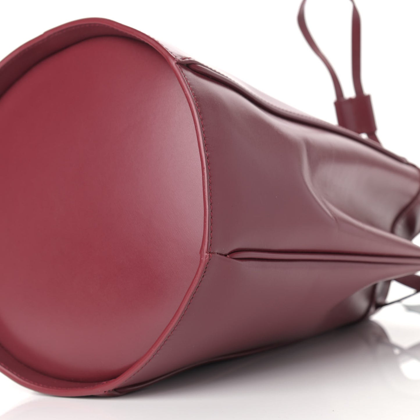 Smooth Calfskin Medium Talitha Bucket Bag Amaretto