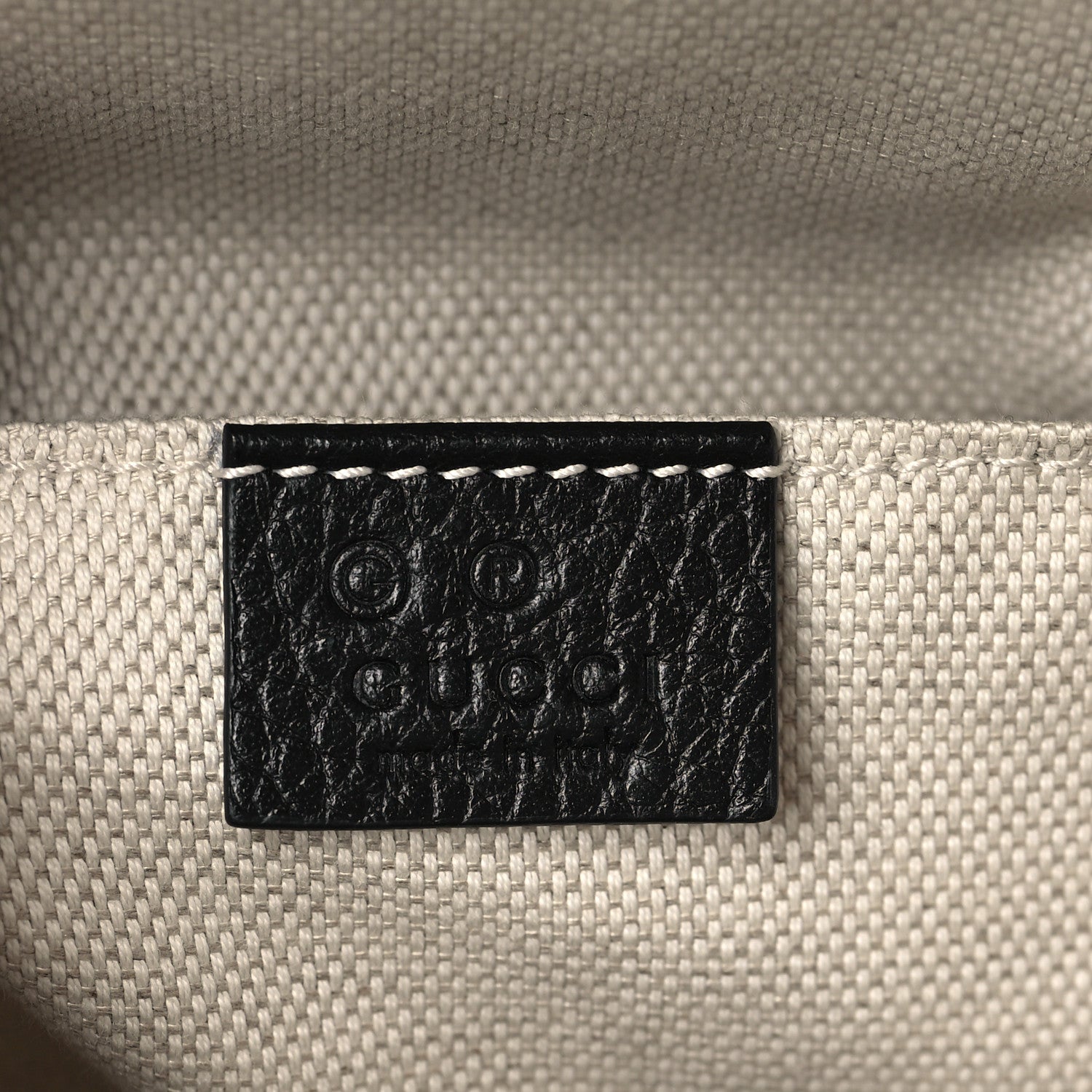 Gucci Pebbled Calfskin Soho Chain Backpack Black 6 of 9