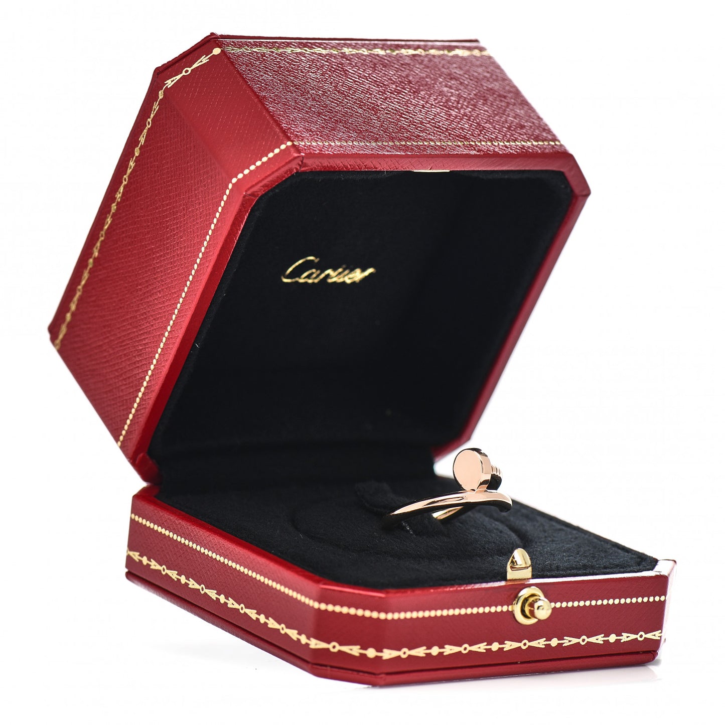 18K Pink Gold Juste Un Clou Ring 53 6.25