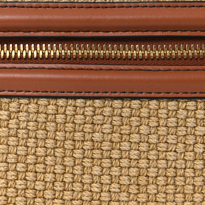 Bottega Veneta Nappa Jute Intrecciato Bang Bang Vanity Case Cane Sugar Light Wood 7 of 10
