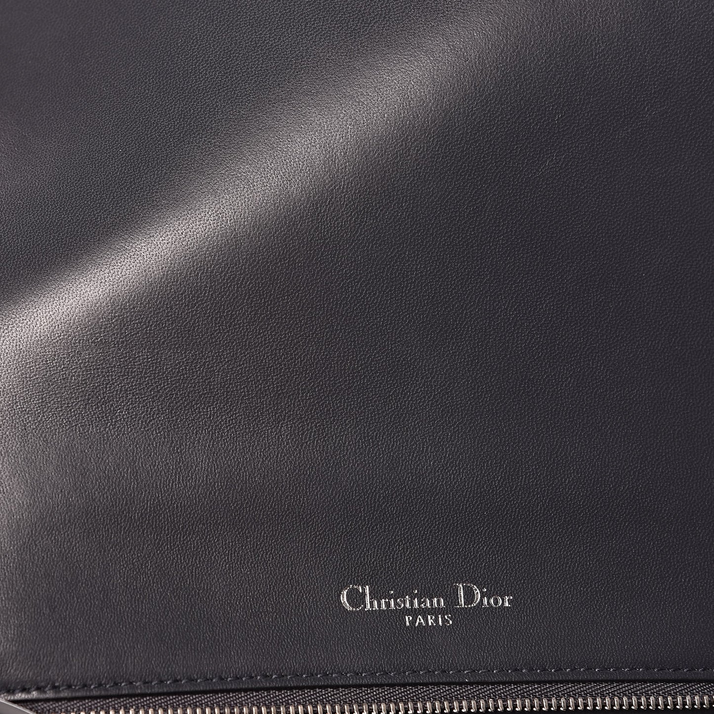 Metallic Patent Micro-Cannage Medium Diorama Flap Bag Silver