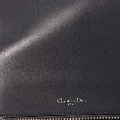 Christian Dior Metallic Patent Micro-Cannage Medium Diorama Flap Bag Silver 8 of 17