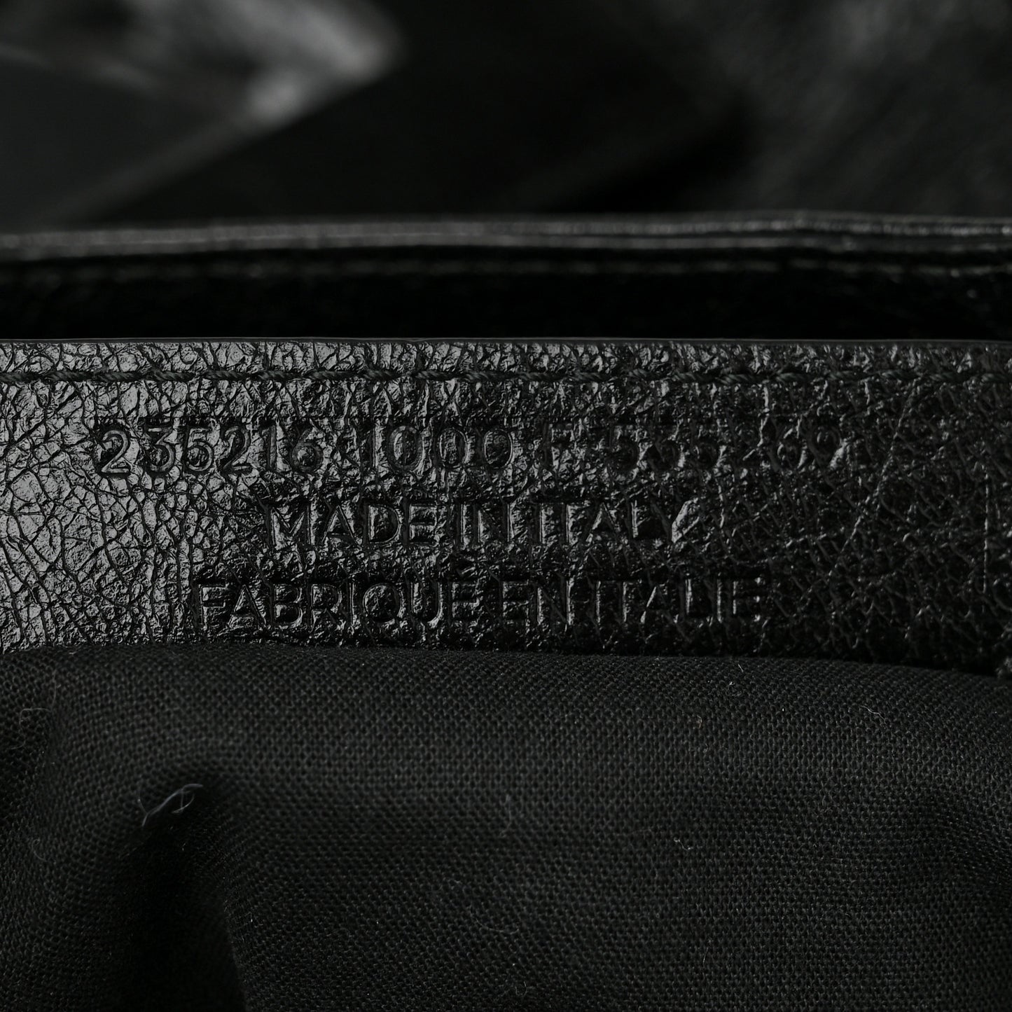 Agneau Classic Hardware Velo Black