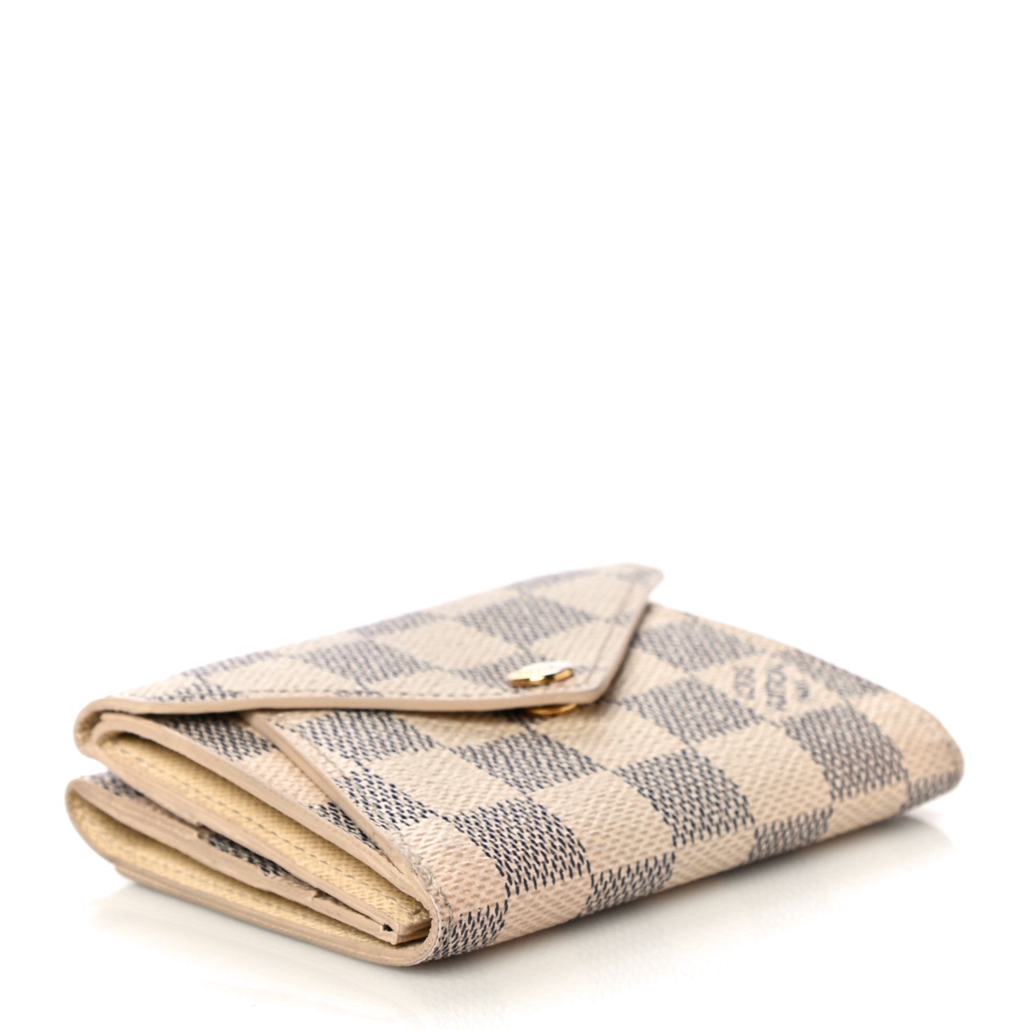 Louis Vuitton Damier Azur Compact Origami Wallet 4 of 12