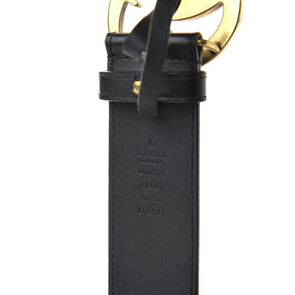 Gucci Calfskin Double G 40mm Belt 80 32 Black 3 of 5