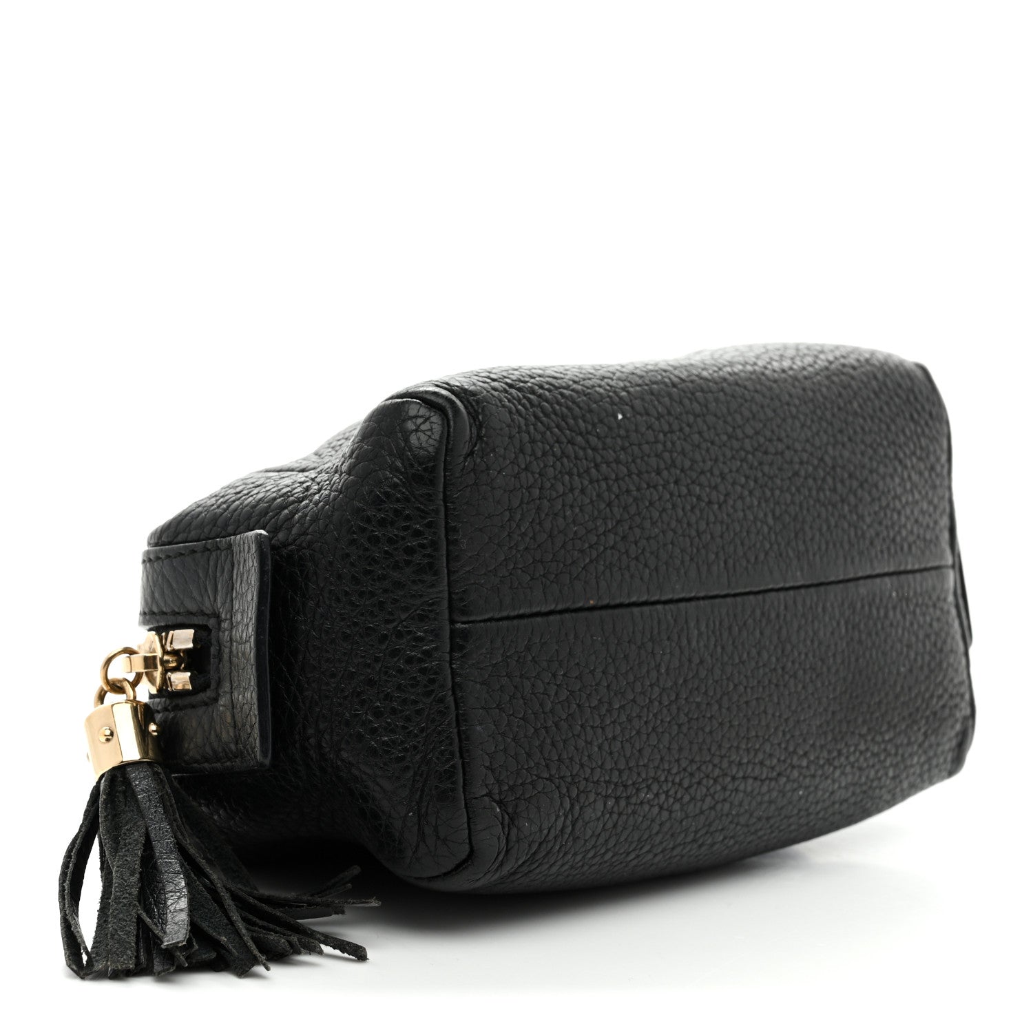 Gucci Pebbled Calfskin Medium Soho Cosmetic Case Black 4 of 7